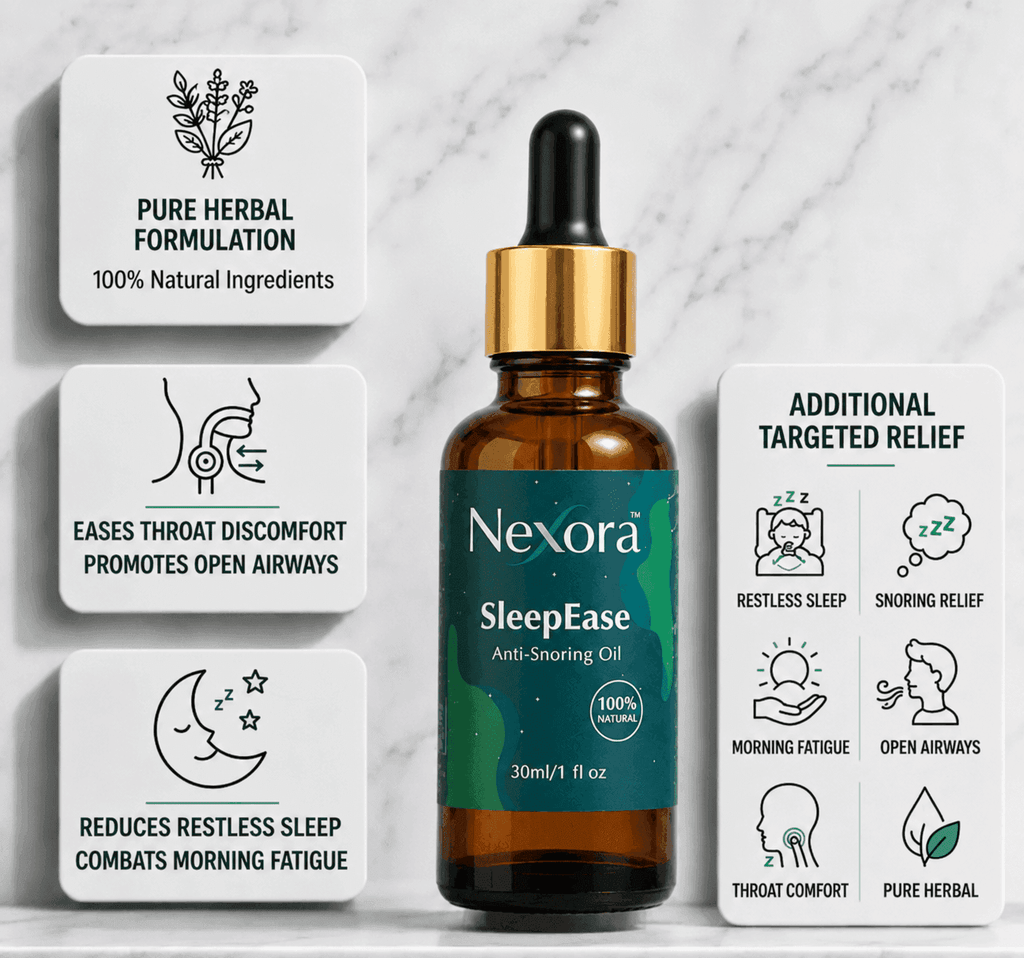 SleepEase - Anti Snoring Massage Oil