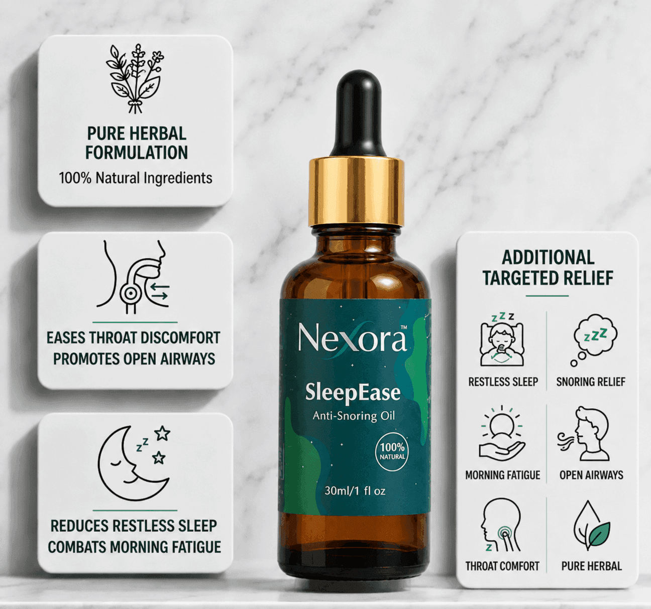 SleepEase - Anti Snoring Massage Oil