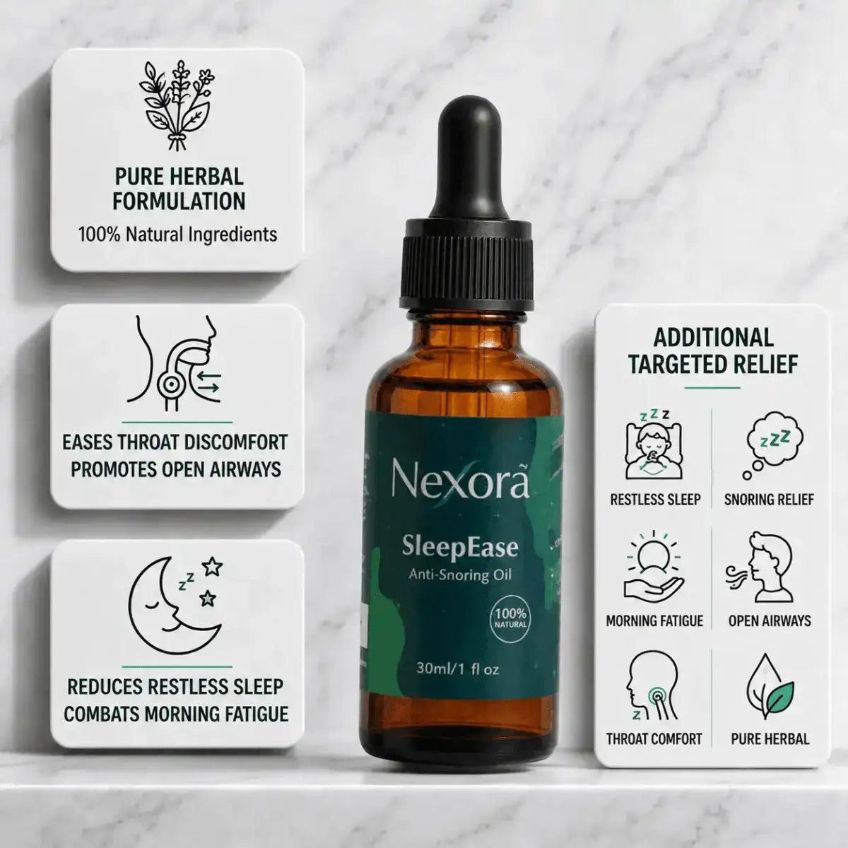 SleepEase - Anti Snoring Massage Oil